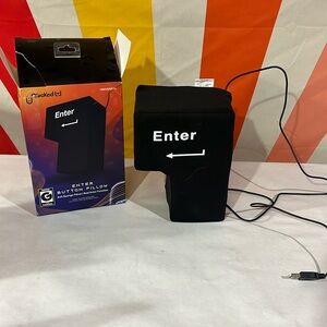 Enter button pillow. Really works.